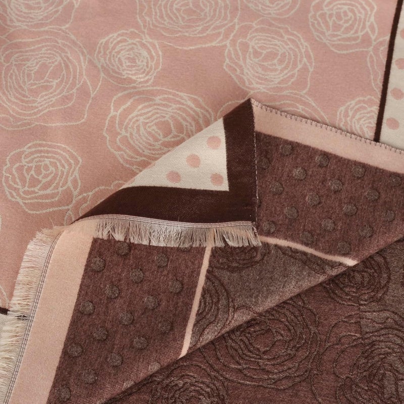 EXTREE Scarfs for Women Pashmina Silky Shawl Wrap for Evening Dressing Blanket Open Front Poncho Cape - Image 3